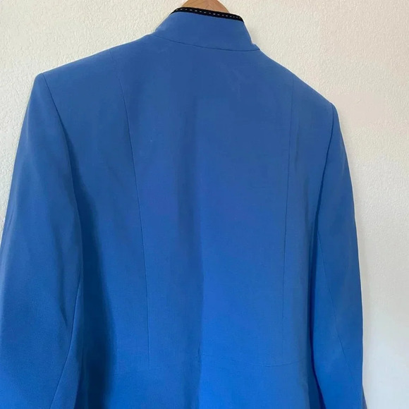 Dressbarn Women's‎ Elegant Blue Blazer Size 14 - Picture 4 of 12